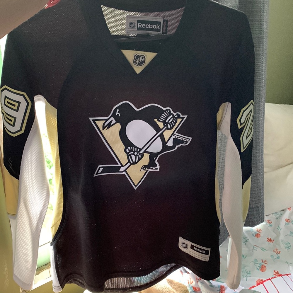 NHL PITTSBURGH Fleury Jersey - size WOMENS SMALL